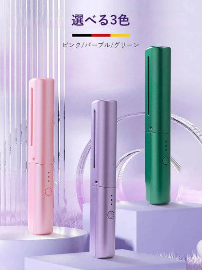 [時短でストレートヘア] マイナスイオン搭載ヒートブラシ